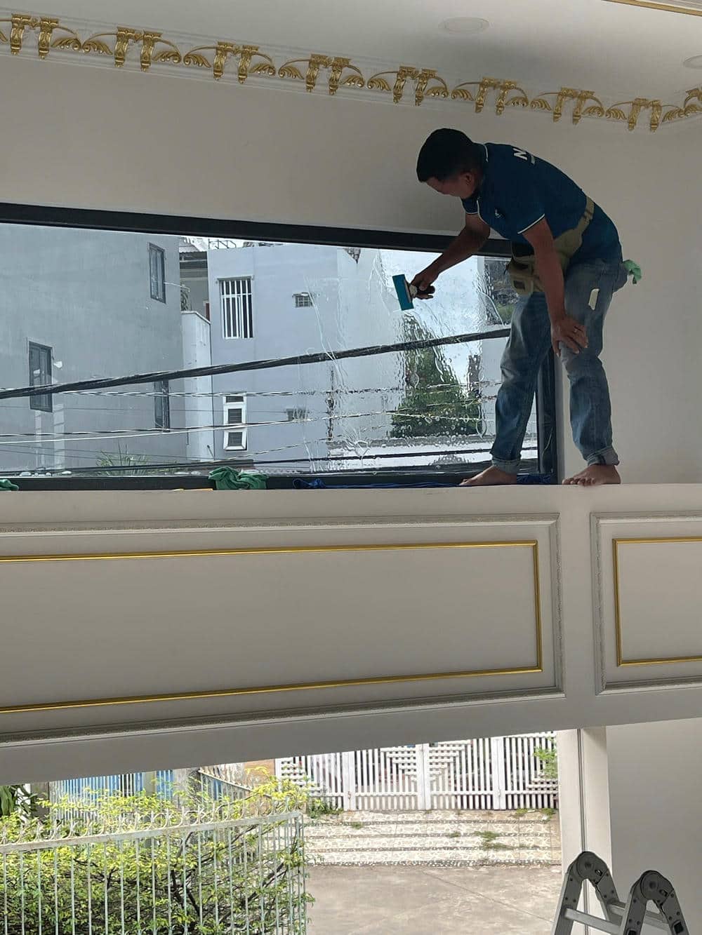Dán Phim Cách Nhiệt Nhà Phố Tại KDC Trấn Biên Town